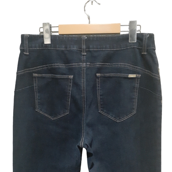 Chico's Women's So Lifting Jeans Dark Blue Wash Size 10 - Picture 6 of 9